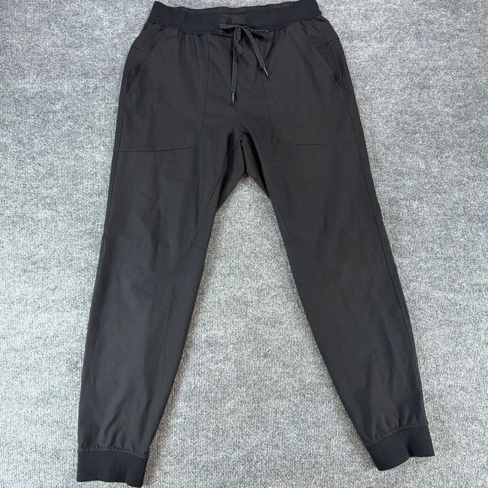 Lululemon ABC Jogger Mens Black Warpstreme Tapered Pants 30x28 L Athleisure